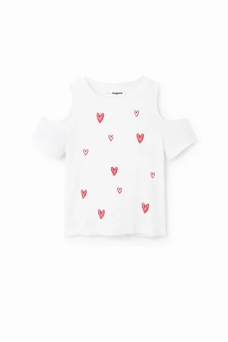 Cut-Out Heart T-Shirt