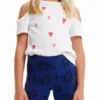 Cut-Out Heart T-Shirt