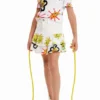 Cut-Out Sun T-Shirt