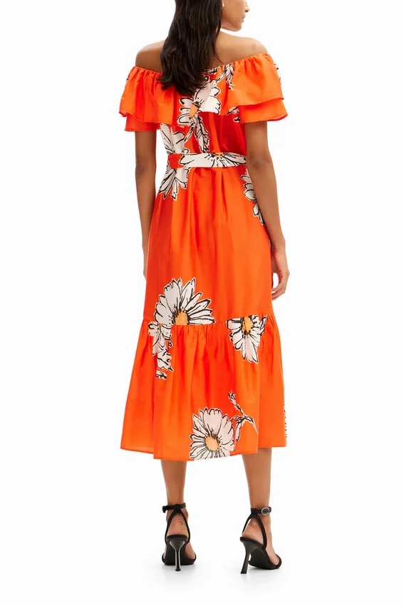 Daisy Ruffle Midi Dress Daisy Ruffle Midi Dress