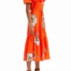 Daisy Ruffle Midi Dress Daisy Ruffle Midi Dress