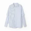 Deconstructed Long-Sleeve Shirt