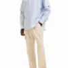 Deconstructed Long-Sleeve Shirt