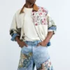 Denim Bermuda Patches Denim Bermuda Patches