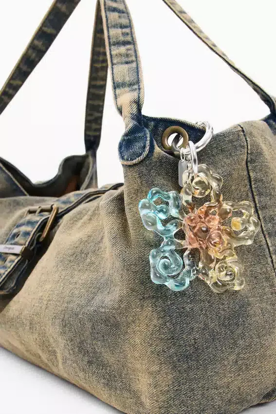 Denim Charm Bag Denim Charm Bag