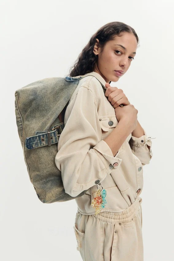 Denim Charm Bag Denim Charm Bag