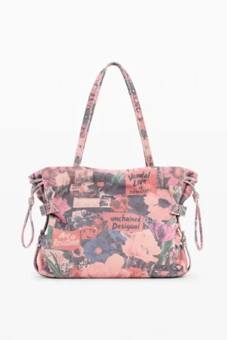 Denim Collage Bag