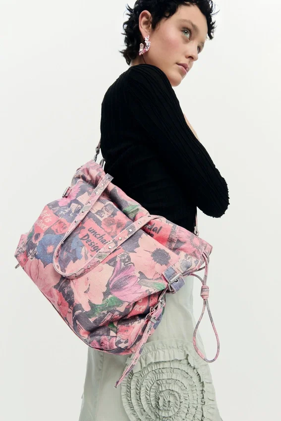 Denim Collage Bag Denim Collage Bag