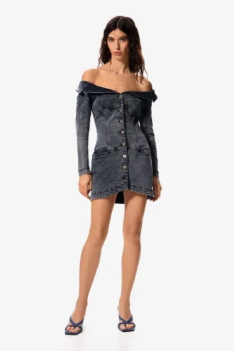 Denim Dress Masha Popova