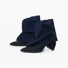 Denim Flap Ankle Boot Denim Flap Ankle Boot