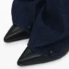 Denim Flap Ankle Boot Denim Flap Ankle Boot