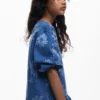 Denim Floral Dress