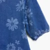 Denim Floral Dress