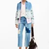Denim Jacket Flowers Denim Jacket Flowers