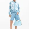 Denim Jacket with Embroidery Denim Jacket with Embroidery