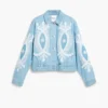 Denim Jacket with Embroidery Denim Jacket with Embroidery