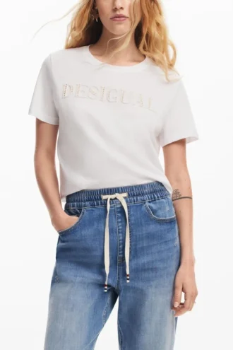 Denim Jogger Pants