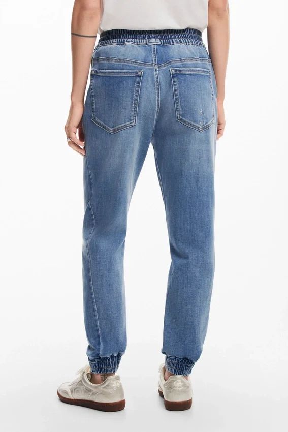 Denim Jogger Pants Denim Jogger Pants