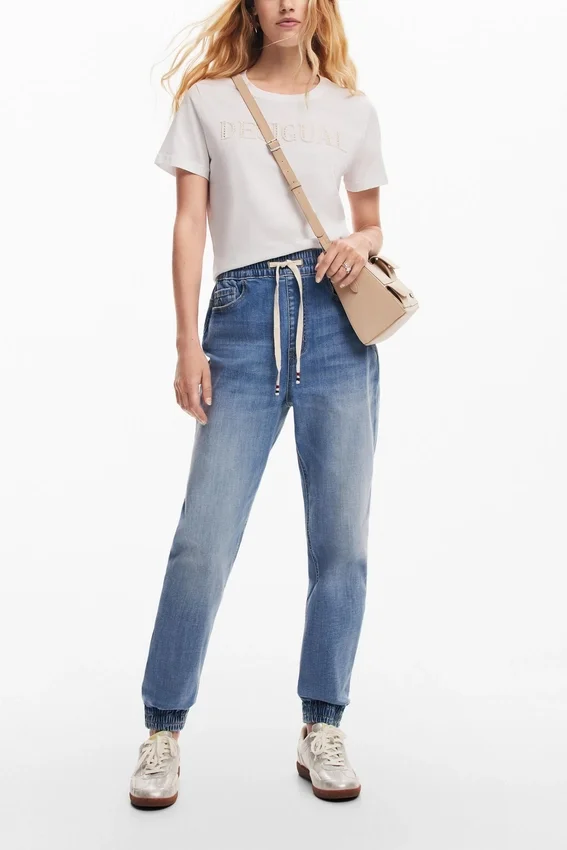 Denim Jogger Pants Denim Jogger Pants