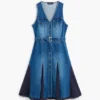 Denim Midi Dress
