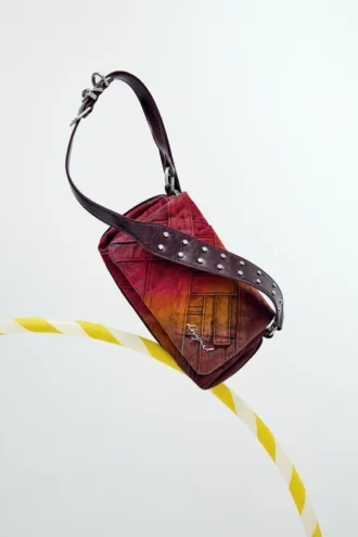Denim Patch Bag