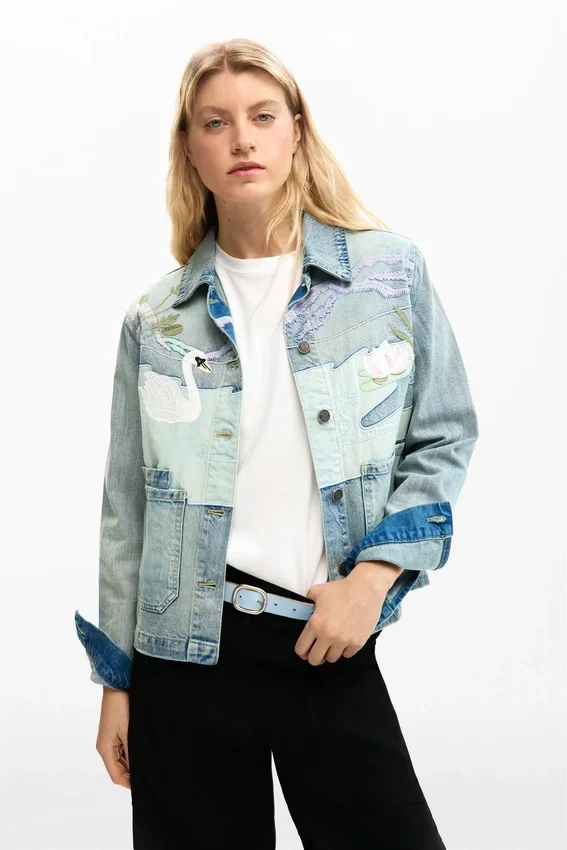 Denim Patch Jacket Denim Patch Jacket