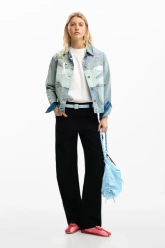 Denim Patch Jacket