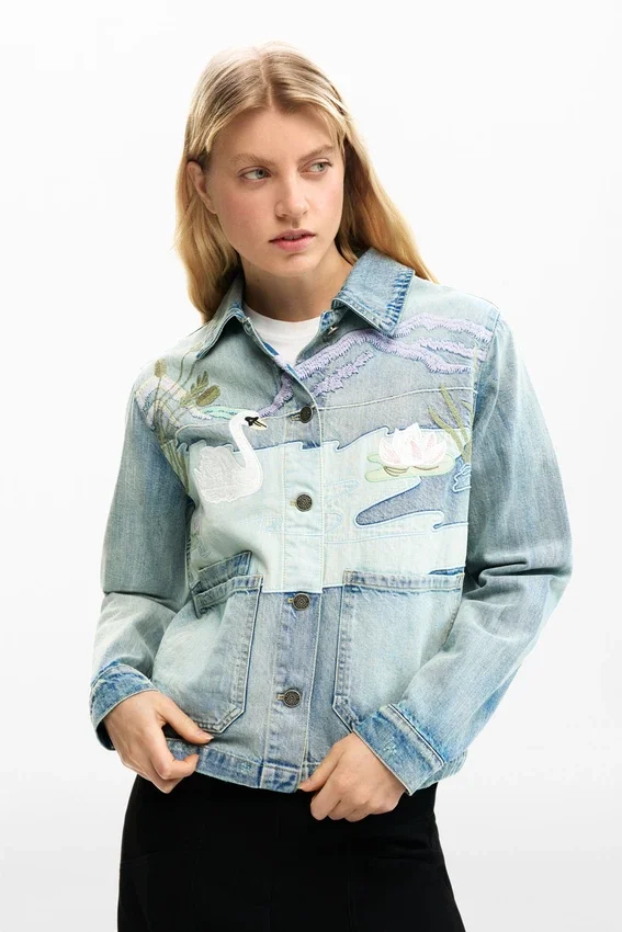 Denim Patch Jacket Denim Patch Jacket
