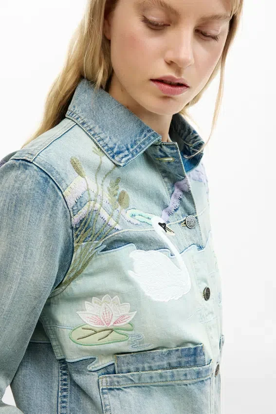 Denim Patch Jacket Denim Patch Jacket