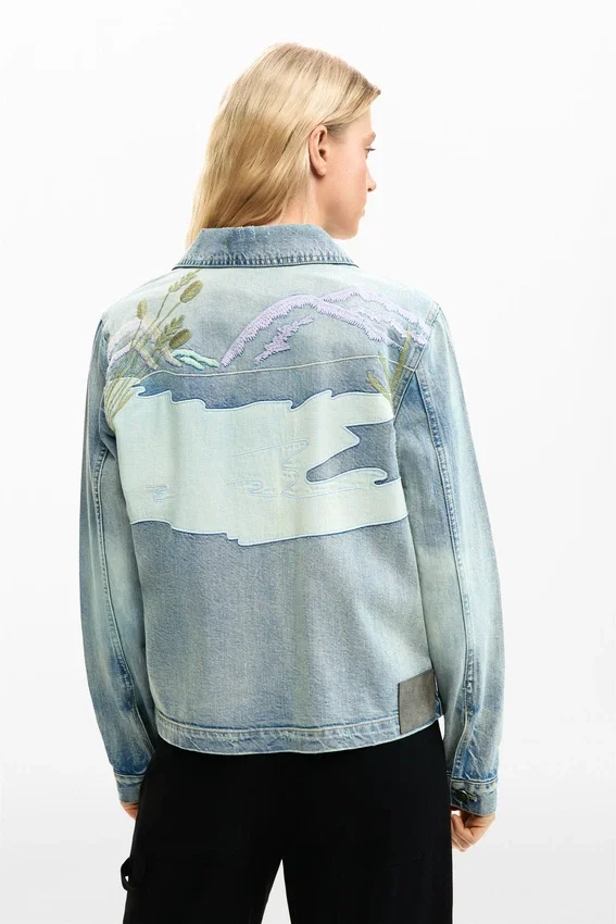 Denim Patch Jacket Denim Patch Jacket