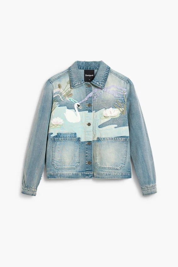 Denim Patch Jacket Denim Patch Jacket