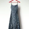 Denim Ruffle Dress