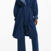 Denim Trench Coat