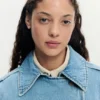 Denim Trench Coat Belt