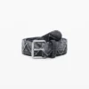 Denim Zigzag Belt