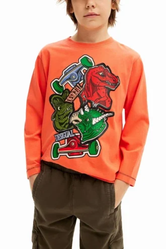 Desigual Dinosaur T-Shirt