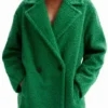 Double-Breasted Boucle Coat Double-Breasted Boucle Coat