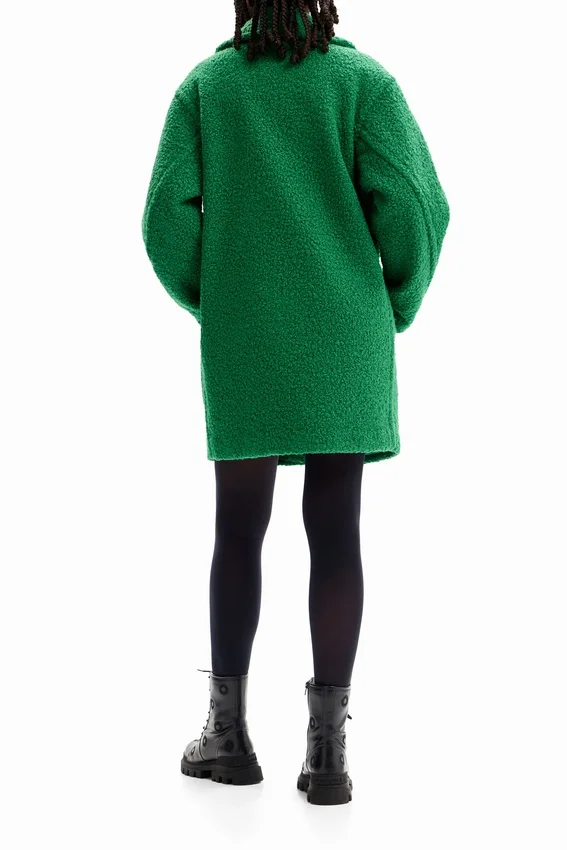 Double-Breasted Boucle Coat Double-Breasted Boucle Coat