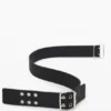 Double Buckle Leather Belt