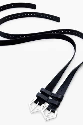 Double Leather Belt