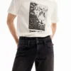 Double-Waist Carrot Jeans