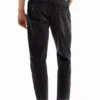 Double-Waist Carrot Jeans