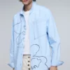 Double Waist Ripped Trousers Double Waist Ripped Trousers