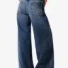 Double Waistband Denim Trousers Masha Popova