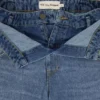 Double Waistband Denim Trousers Masha Popova