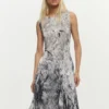 Draped A-Line Dress Draped A-Line Dress