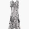 Draped A-Line Dress Draped A-Line Dress