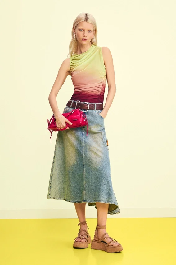 Draped Asymmetrical Top Draped Asymmetrical Top