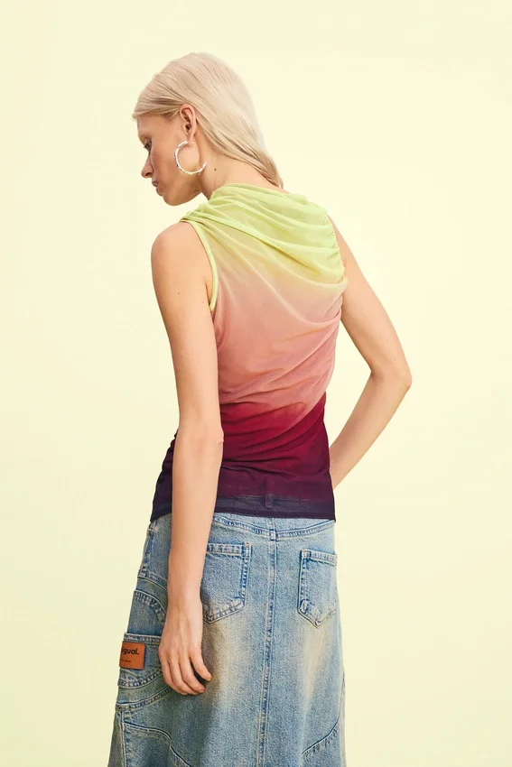 Draped Asymmetrical Top Draped Asymmetrical Top