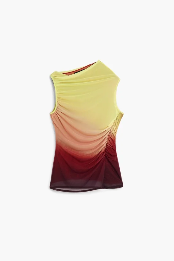 Draped Asymmetrical Top Draped Asymmetrical Top